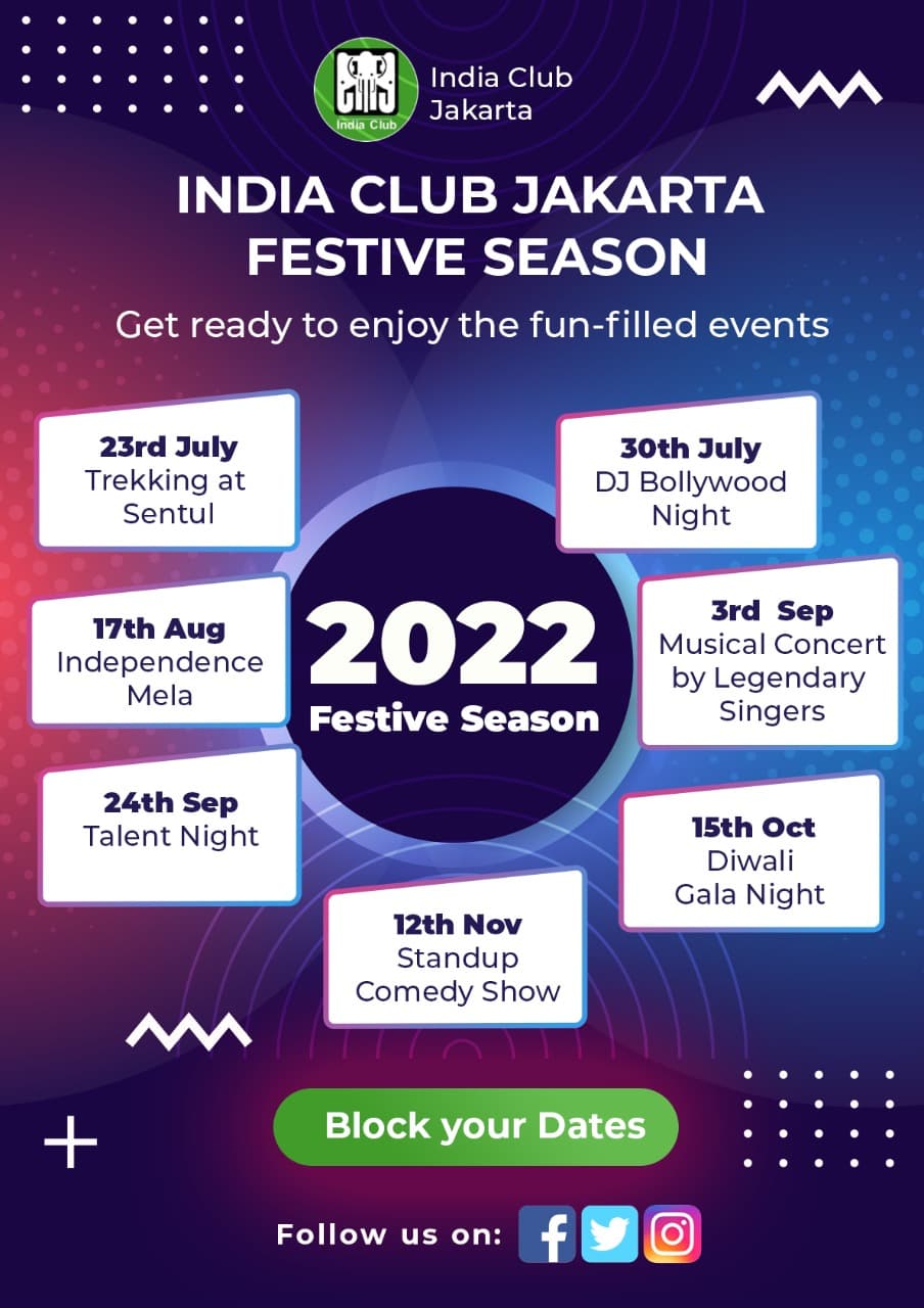 INDIA CLUB JAKARTA FESTIVE SEASON