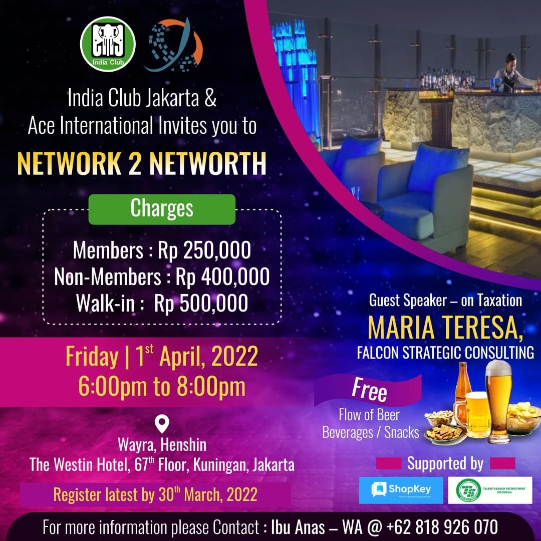 Networking event Network 2 Networth